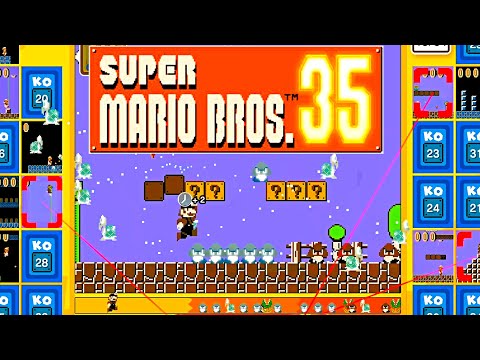 Super Mario Bros. 35 Battle Royale Gameplay #24