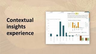 Download the video "Contextual insights experience in Oracle Analytics"