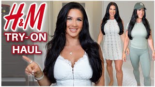 HUGE H&M TRY-ON HAUL 🔥 | gorgeous new summer outfits + activewear must haves *no gatekeeping*