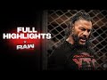 Full Raw Highlights March 10 2025
