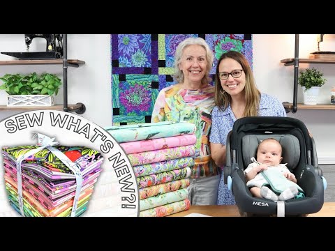 Sew What's New: Tula Pink Everglow!!