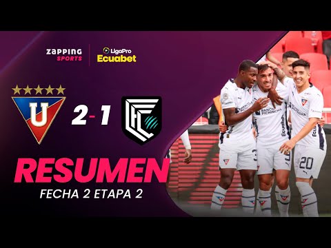 Liga 2-1 Cumbayá / Resumen Fecha 2 / 2da Etapa / LigaPro Ecuabet