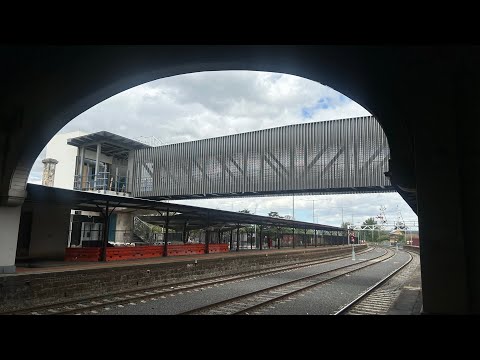 Ballarat Station walkover construction