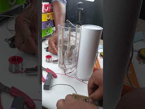 Smoke Precipitator Device - Remove Smoke Through High Voltage Electrostatics #smokeprecipitator