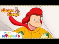 George Learns To Ski ⛷️ | 1 Hour Christmas Special 🎄 | Curious George| Mini Moments