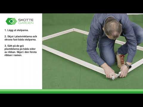 Skärm Skotte Garden Rand 180x160 Cm