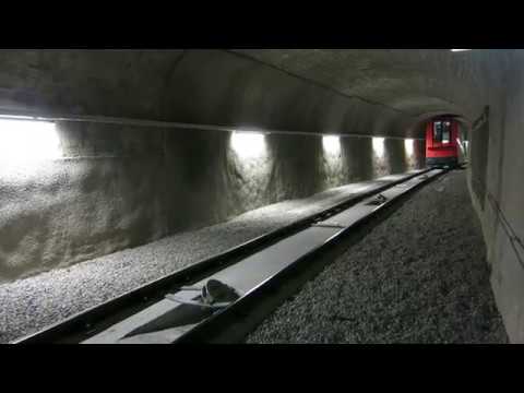 Standseilbahn 9000.01 St. Gallen Mühleggbahn - Video 1