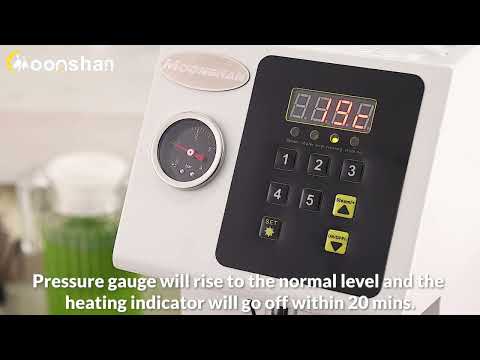 Moonshan Commercial Steam Milk Frother 20s Fast Heating