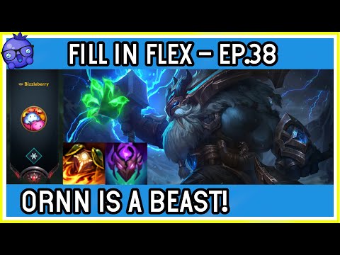 Fill in Flex ep.38 - UNKILLABLE ORNN (Outside laning phase!) - League of Legends