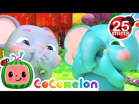 The Hiccup Song 25 MIN COMPILATION | CoComelon Nursery Rhymes & Kids Songs| Animal Songs For Kids