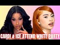 Cardi B Ice Spice Attend White Party What Really Went Down