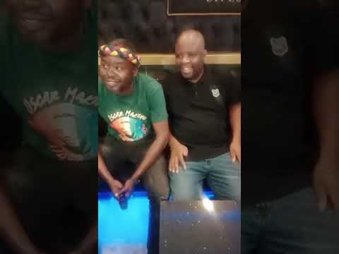 Solly Makamu and Oscar Makamu on the same stage at 17 lifestyle