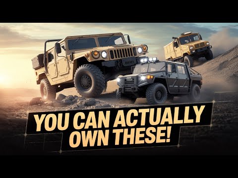 20 Military Off-Road Vehicles You Can Actually Buy (And Dominate Any Terrain)