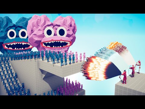 100x POPPY PLAYTIME + GIANTS vs 3x EVERY GOD - TABS | Totally Accurate Battle Simulator 2022