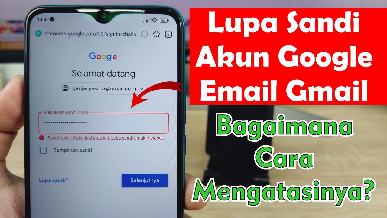 Lupa Kata Sandi Email? Cara Mengatasi Lupa Kata Sandi Gmail Google Lupa Password Email Google