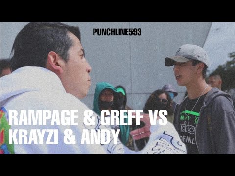 Rampage & Greff vs Krayzi & Andy - 8tvos / #1 edición 2vs2 (Punchline 2021)