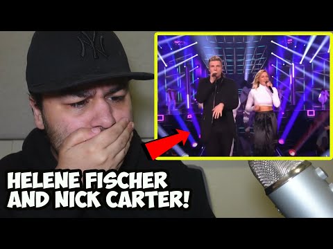 Helene Fischer, Nick Carter - Backstreet Boys Medley (Live - Die Helene Fischer Show) REACTION