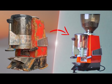 Restoration of a Coffee Machine - Complete Process
