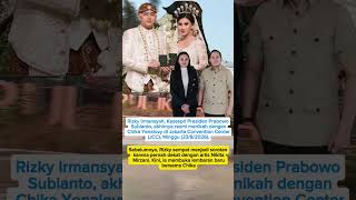 Download lagu Sespri Prabowo Rizky Irmansyah yang Pernah Dekat dengan Nikita Mirzani Akhirnya Resmi Menikah mp3