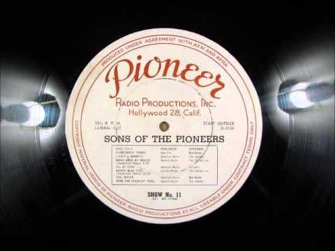 COOL WATER by the Sons of the Pioneers   1946 Radio Transcription