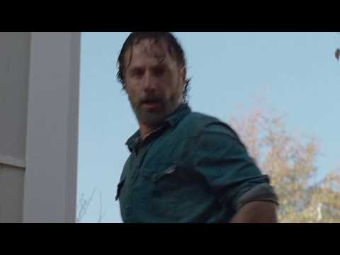 The Walking Dead Scene | Rick and Carl finds Michonne [7x16]