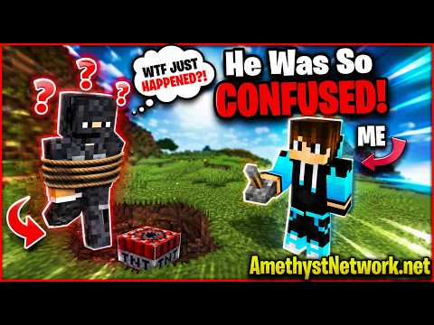 I Secretly Troll my friend on My SMP