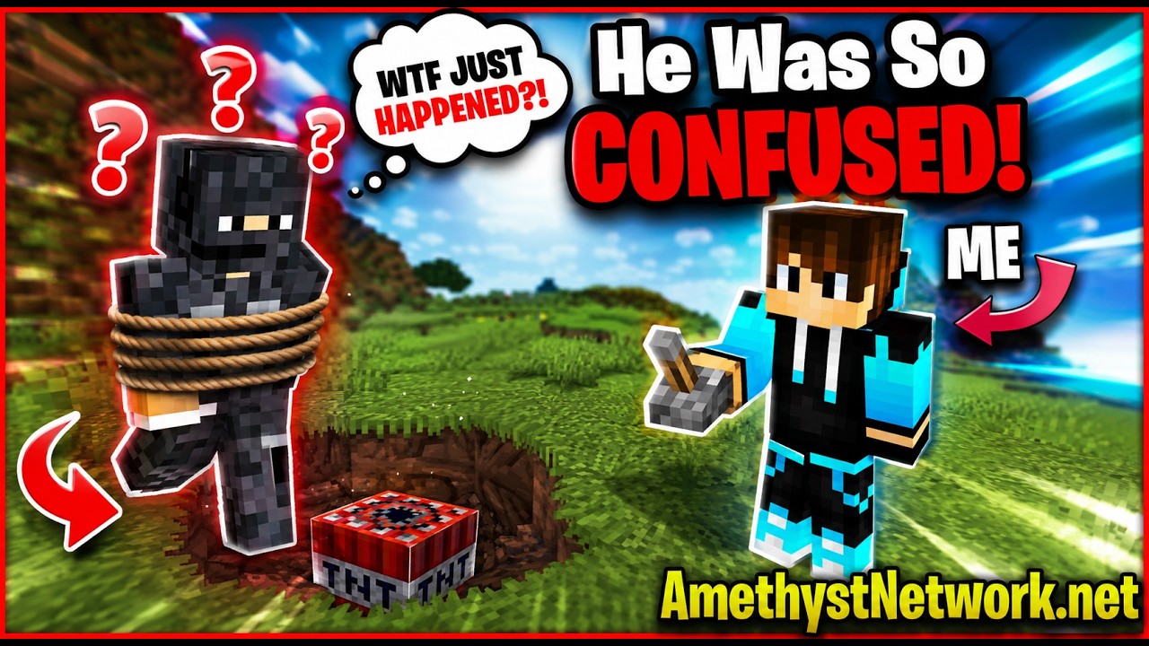 I Secretly Troll my friend on My SMP