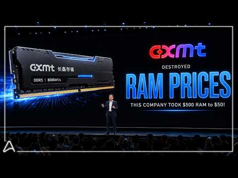 Video Thumbnail: This Chinese Company Destroyed The DDR5 RAM Prices Over Night - $500 to $50!