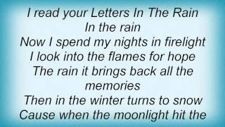 Lillian Axe - Letters In The Rain Lyrics