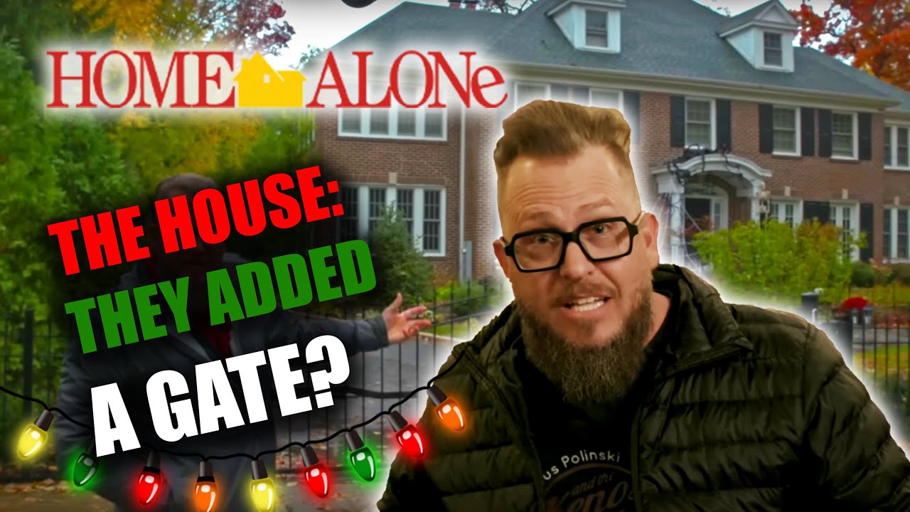 On Location: Home Alone (1990) Filming Locations! They Added A Gate?