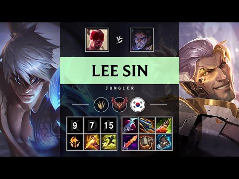 Lee Sin Jungle vs Sylas - KR Grandmaster Patch 25.16