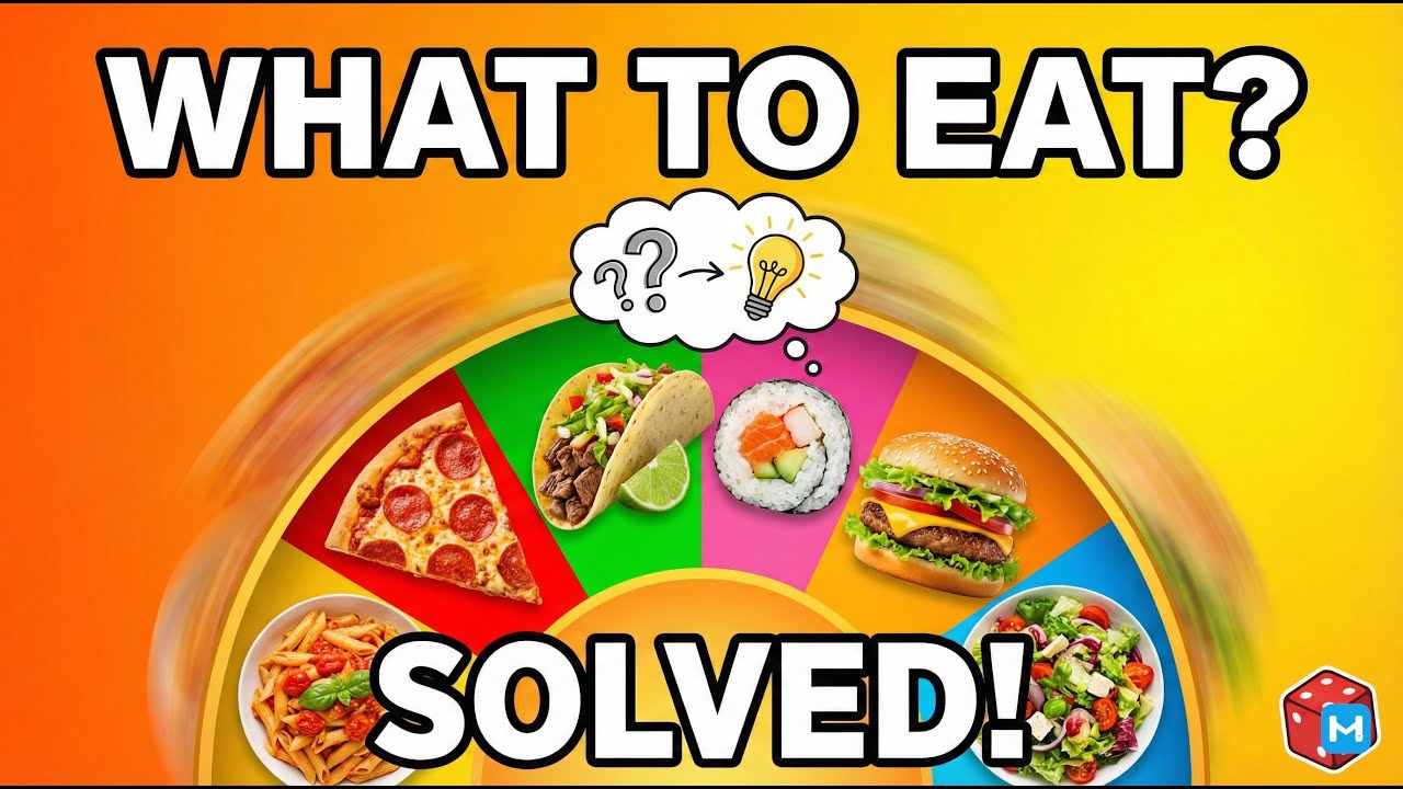 Random Meal Generator - End Dinner Indecision Forever
