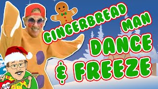 Gingerbread Man Dance and Freeze Vol. 2 | Jack Hartmann | Holiday Freeze Dance