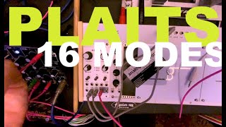 Video thumbnail for PLAITS by Mutable Instruments - 16 Modes - Sound Demonstration (NO TALKING) - My First Module by Hal Berkstresser