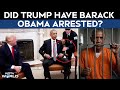 Obama AI Video Trump Shares Video Of Barack Obama Getting Arrested But There S A Catch To It