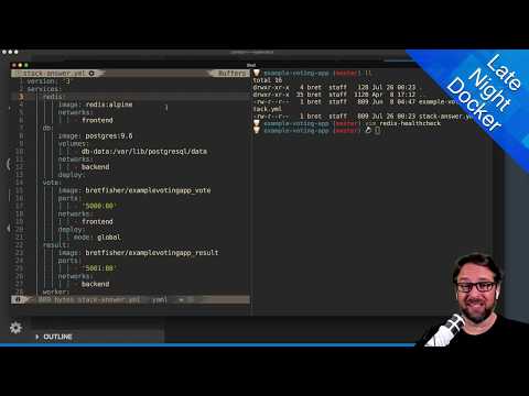 Late Night Docker! Live streaming improving Swarm distributed app uptime