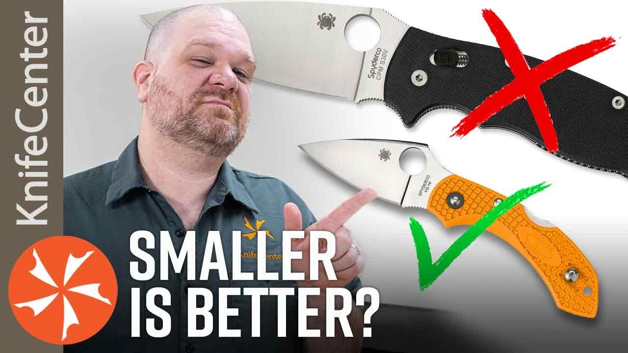 Why Small Knives Are BETTER Than Big Ones