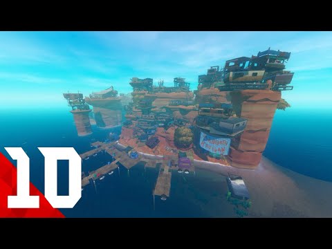 Raft - Caravan Island Exploration - (Co-Op) Playthrough Gameplay Part 10