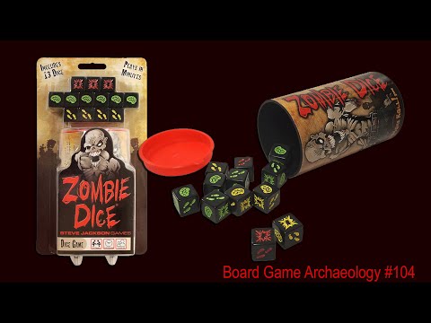 Board Game Archaeology #104 Zombie Dice by Steve Jackson Games