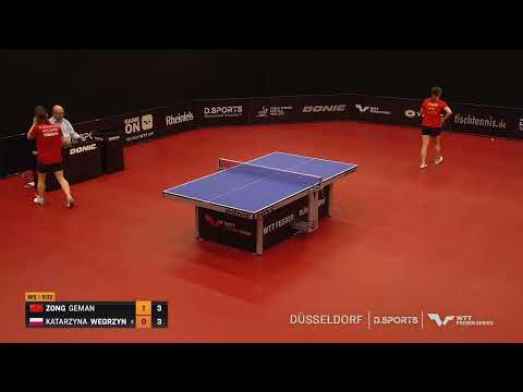 ZONGGEMAN-KATARZYNA WEGRZYN-WTT Feeder Düsseldorf 2025-MAIN DRAW-ROUND OF 32
