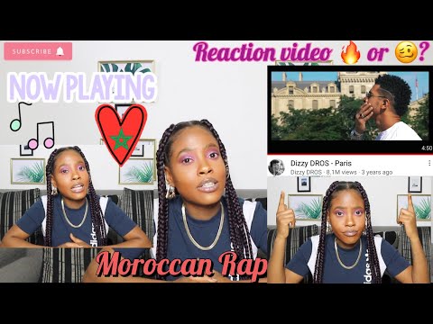 Dizzy DROS - Paris (MOROCCAN RAP REACTION)