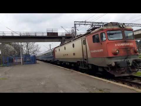 Sosirea si plecarea trenului IR1751 Bucuresti Nord - Suceava (Bacau, 18.04.2021)