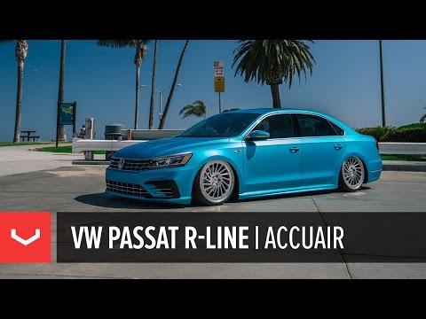 2016 Passat R-Line | VW of America | Vossen Forged | Accuair