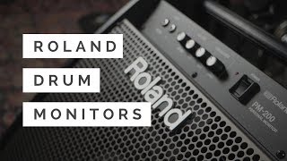 Video thumbnail for NEW Roland PM-200 & PM-100 Personal Drum Monitors by Ben Minal