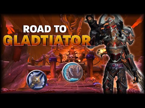 Road to Gladiator Continues! Reaching my peak 1400 😂 | Unholy dk + Resto Druid 2v2 Arena