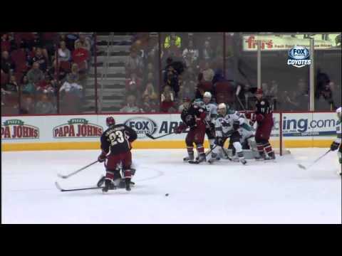 EKMAN-Larsson trying to get on Sportscenter (SJ @ PHX - 04/15/2013)