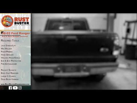98-03 Ford Ranger Bed & Rear Bumper Removal Guide - How-To