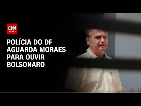 Polícia aguarda Moraes para ouvir Bolsonaro sobre arma apreendida em blitz | LIVE CNN