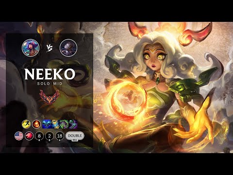 Neeko Mid vs Orianna - NA Grandmaster Patch 12.10