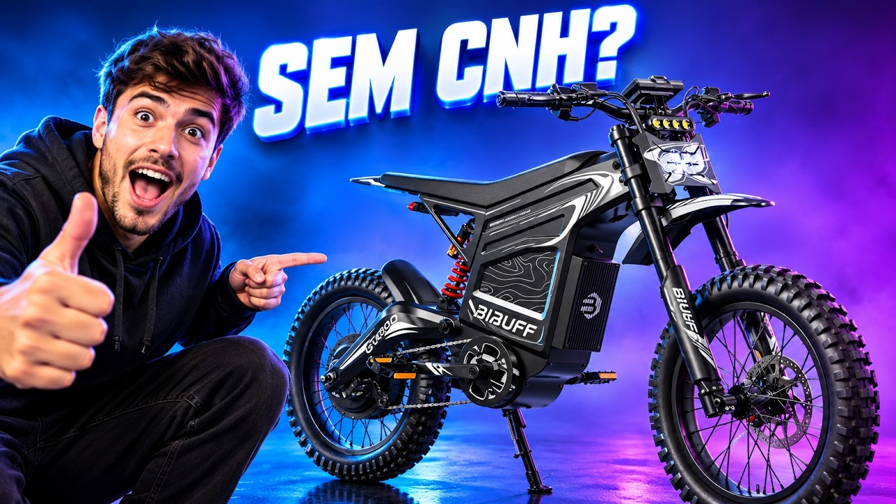 Moto Elétrica GT600 SEM CNH Vale a Pena em 2026 Review Completo e Teste Real